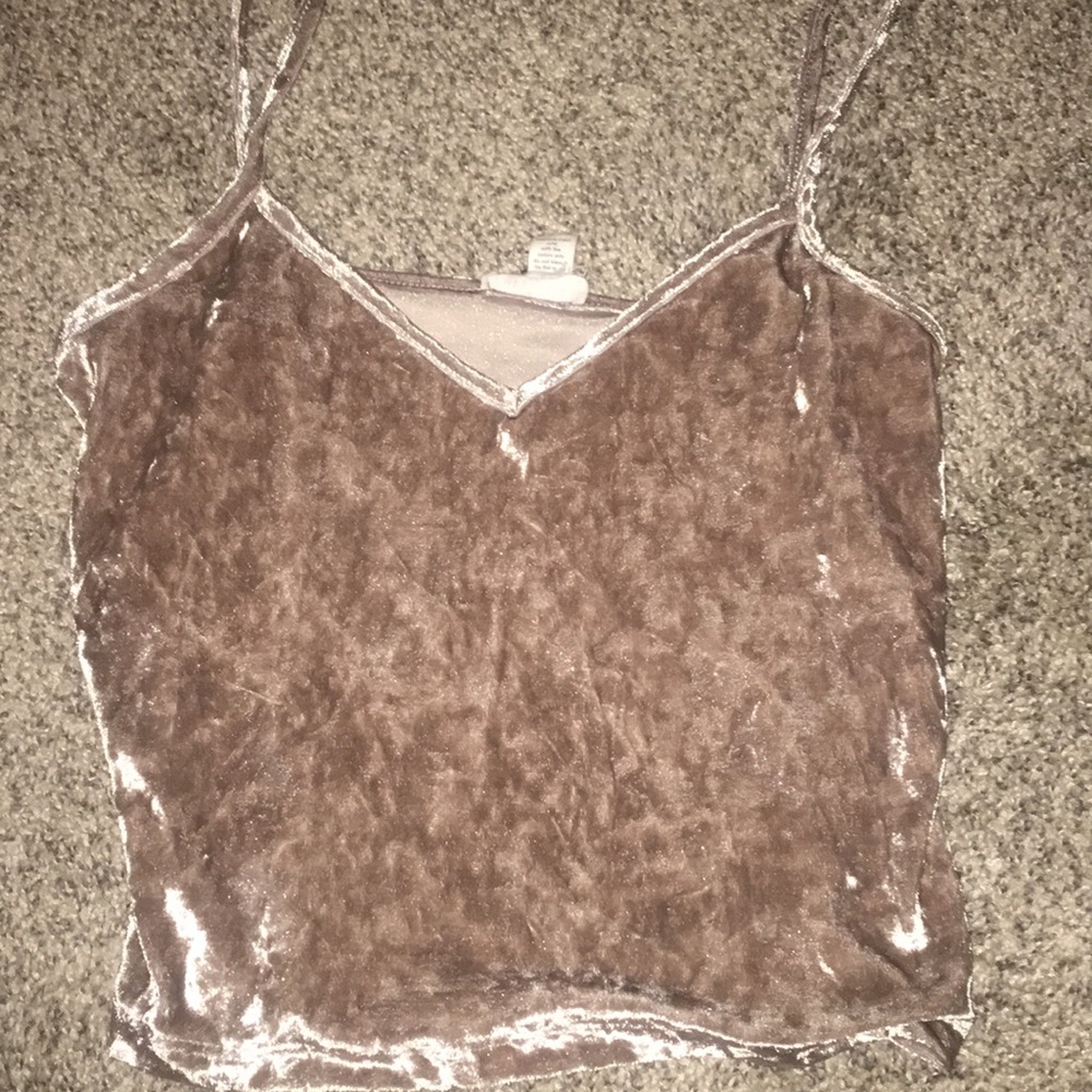 Velvet tank